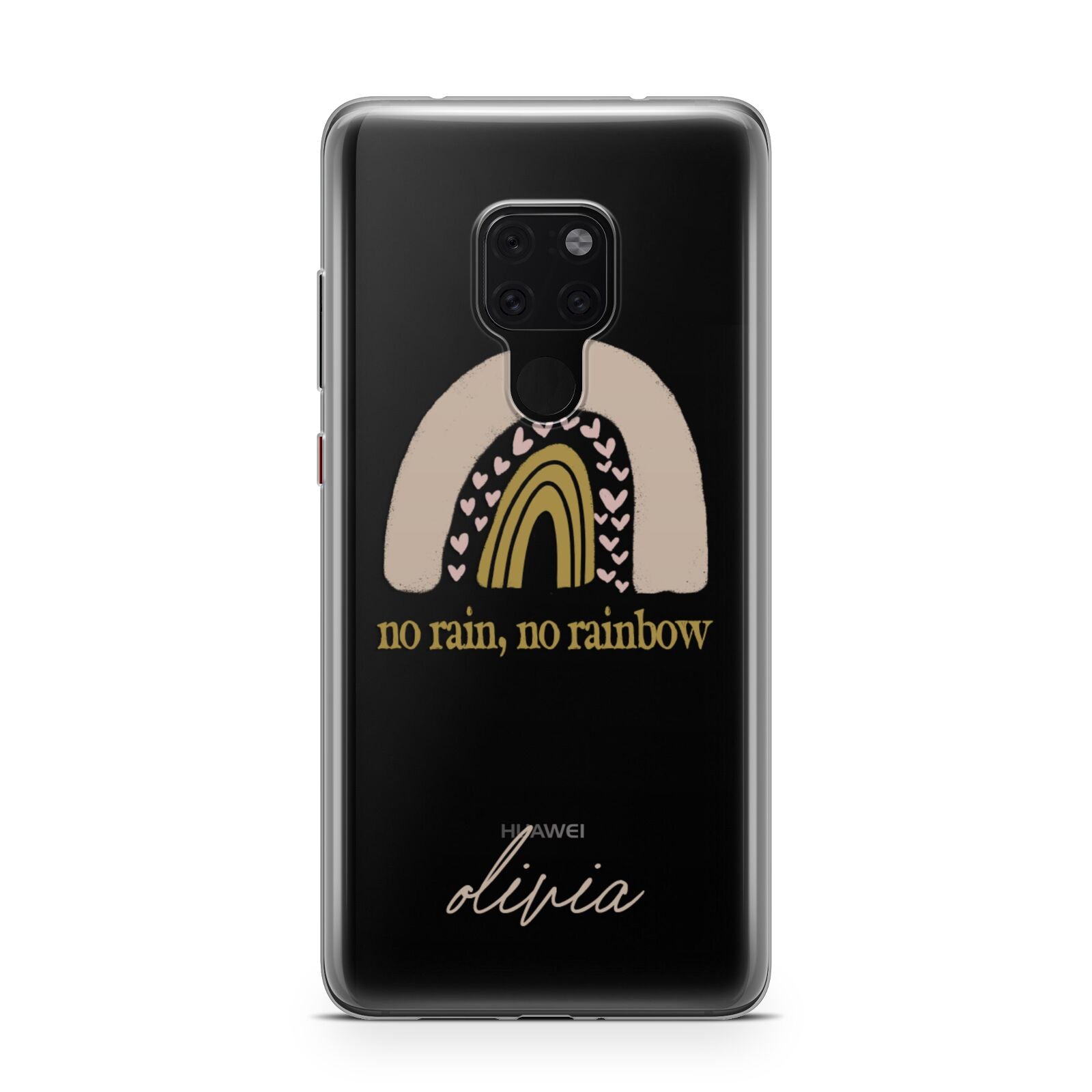 Personalised Rainbow Huawei Mate 20 Phone Case