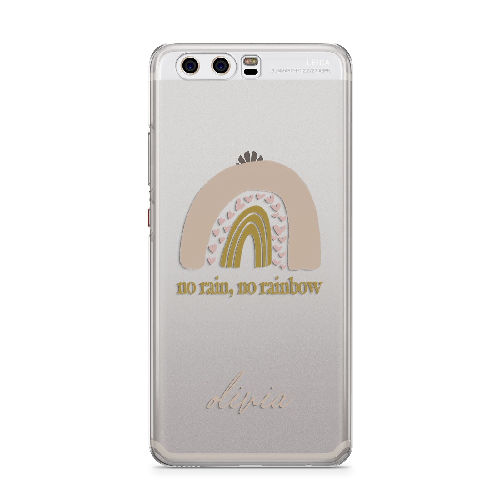 Personalised Rainbow Huawei P10 Phone Case