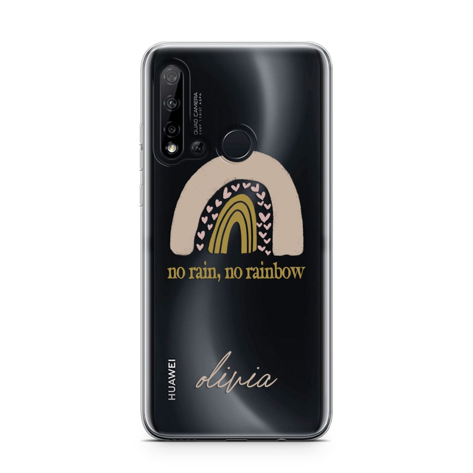 Personalised Rainbow Huawei P20 Lite 5G Phone Case
