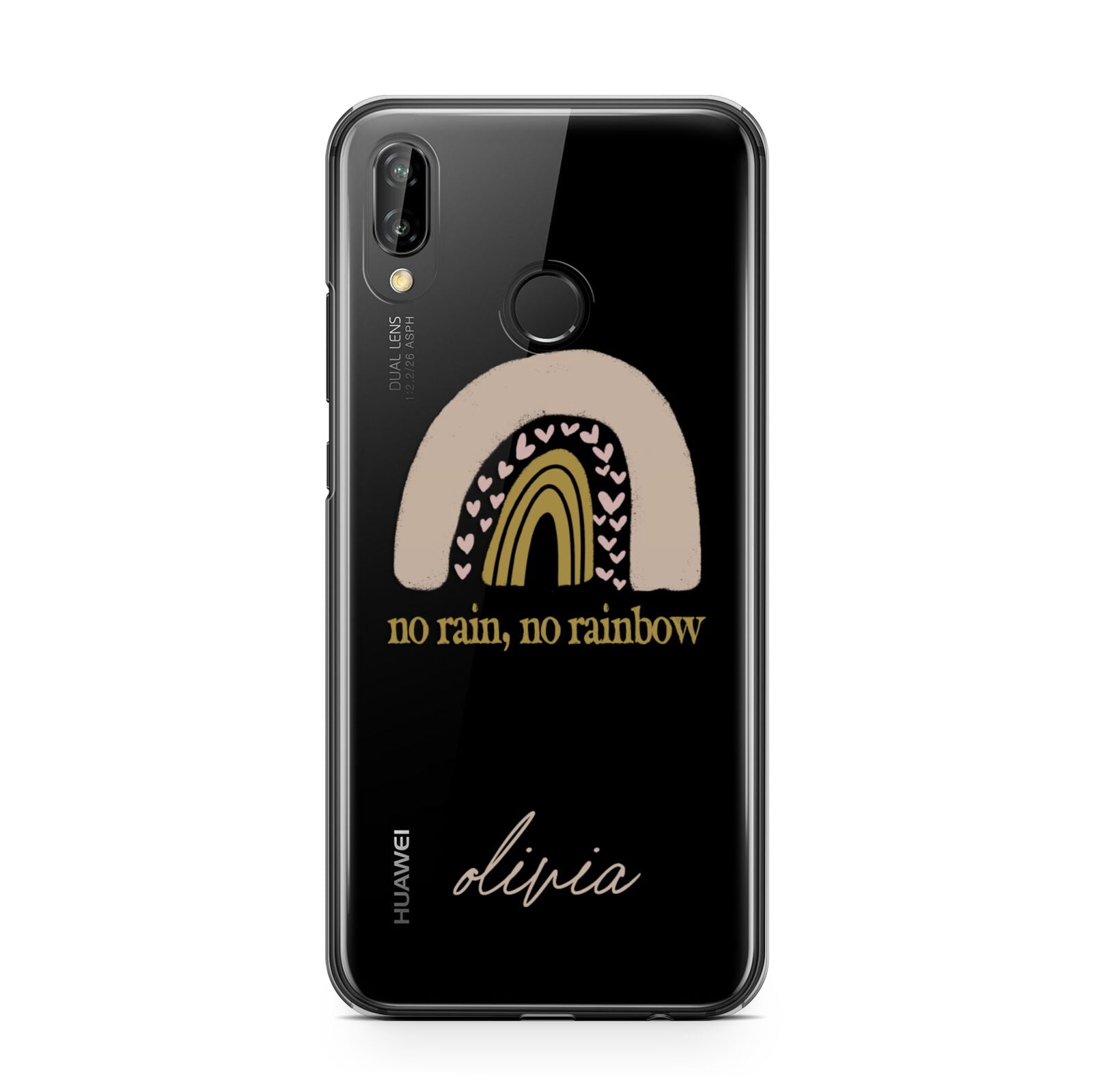 Personalised Rainbow Huawei P20 Lite Phone Case