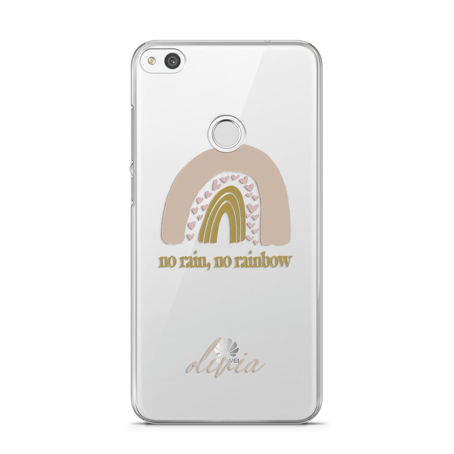Personalised Rainbow Huawei P8 Lite Case