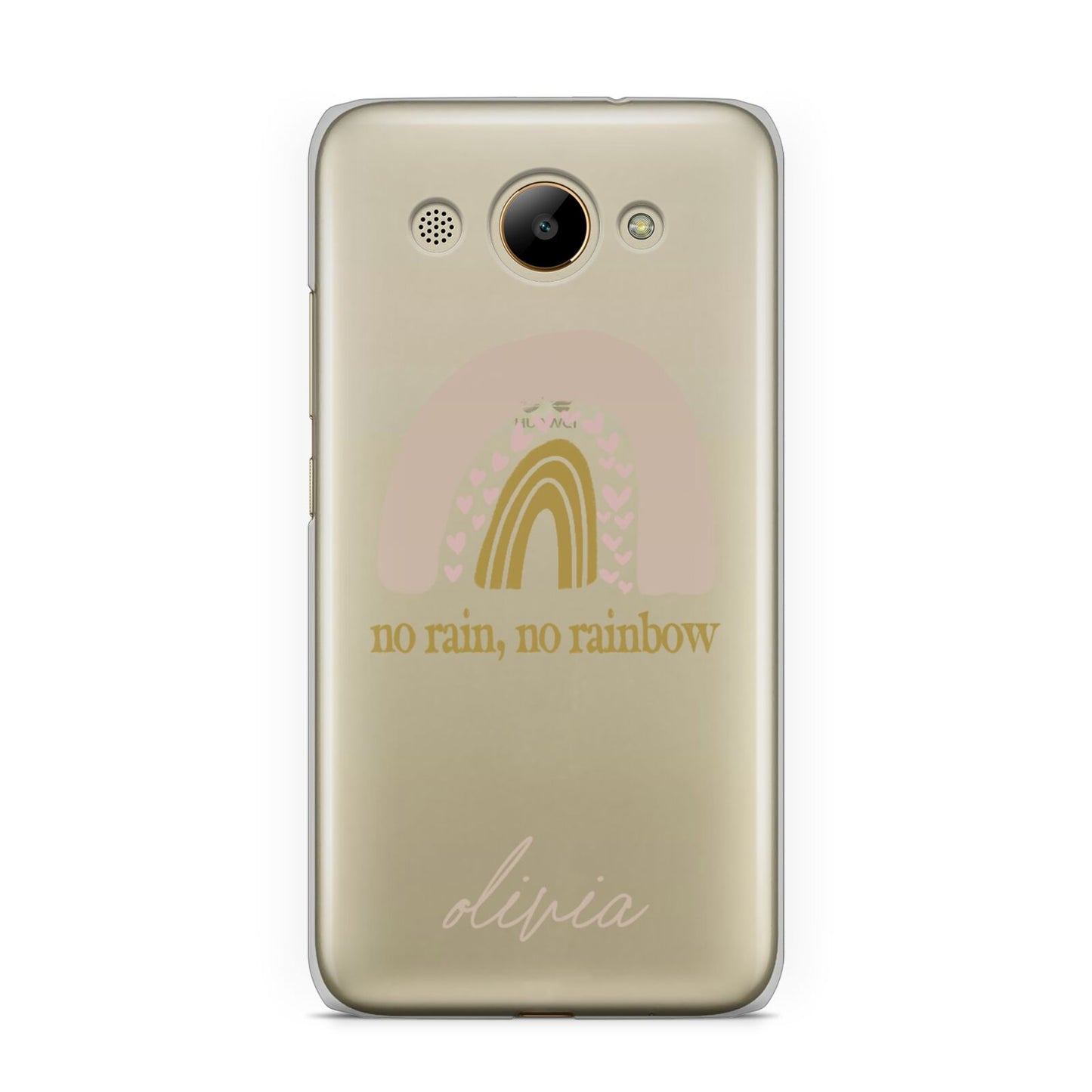 Personalised Rainbow Huawei Y3 2017