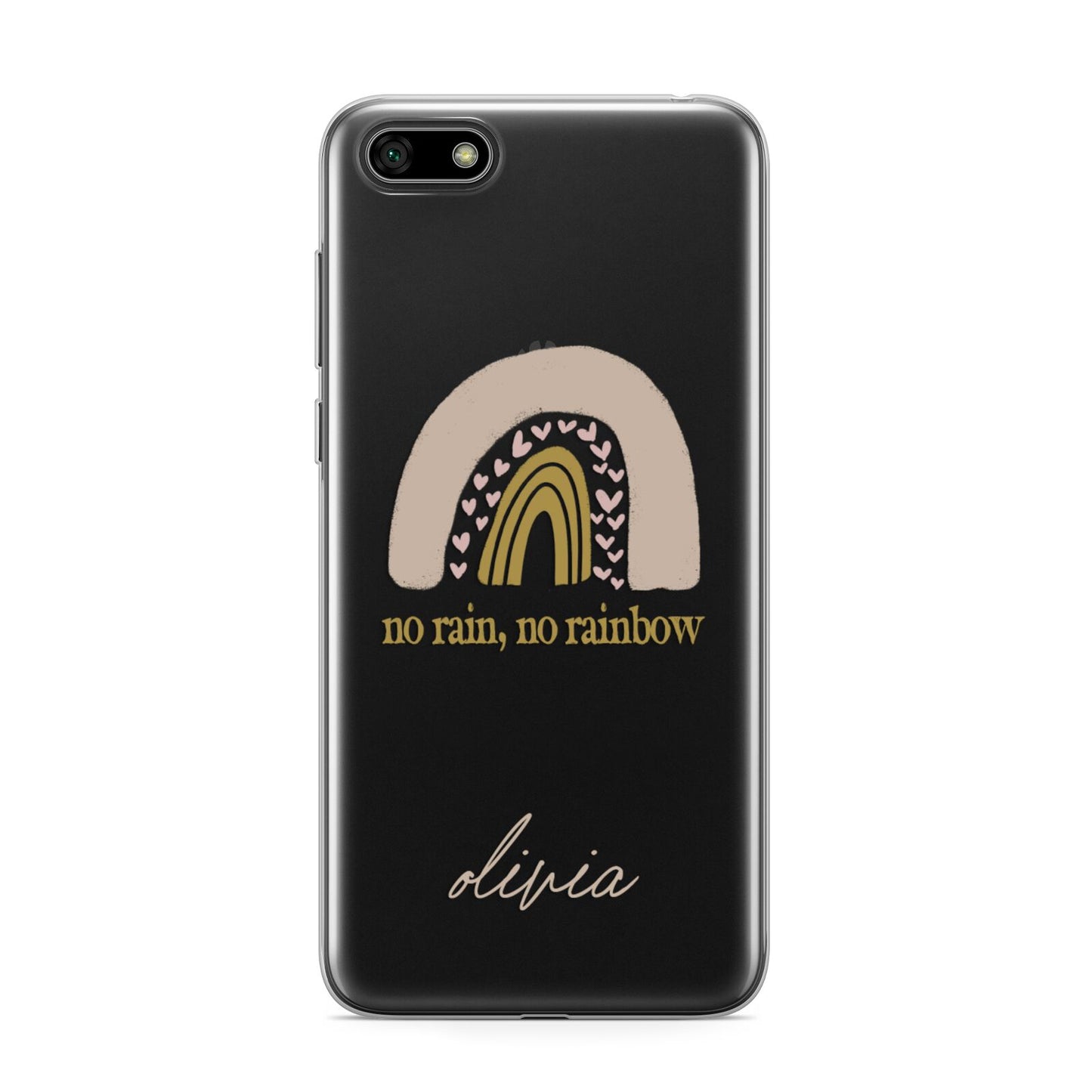 Personalised Rainbow Huawei Y5 Prime 2018 Phone Case
