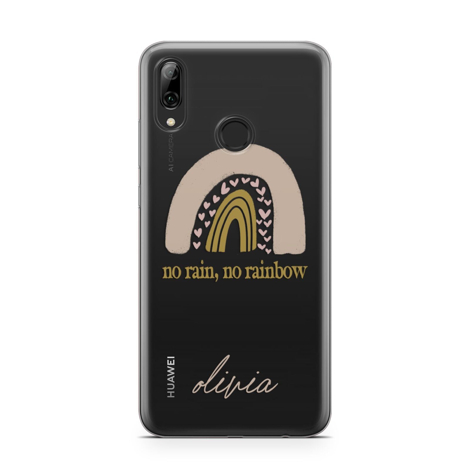 Personalised Rainbow Huawei Y7 2019