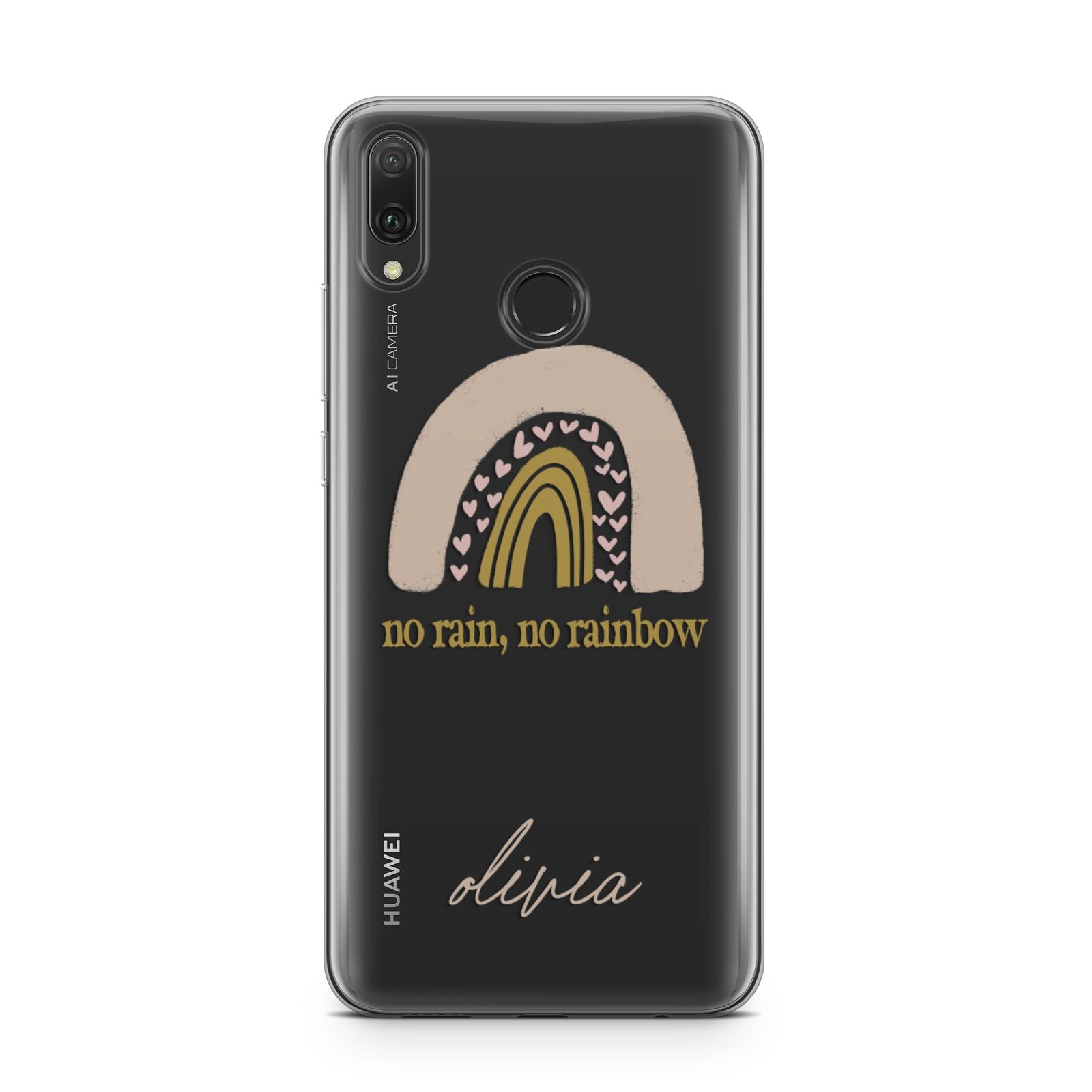 Personalised Rainbow Huawei Y9 2019