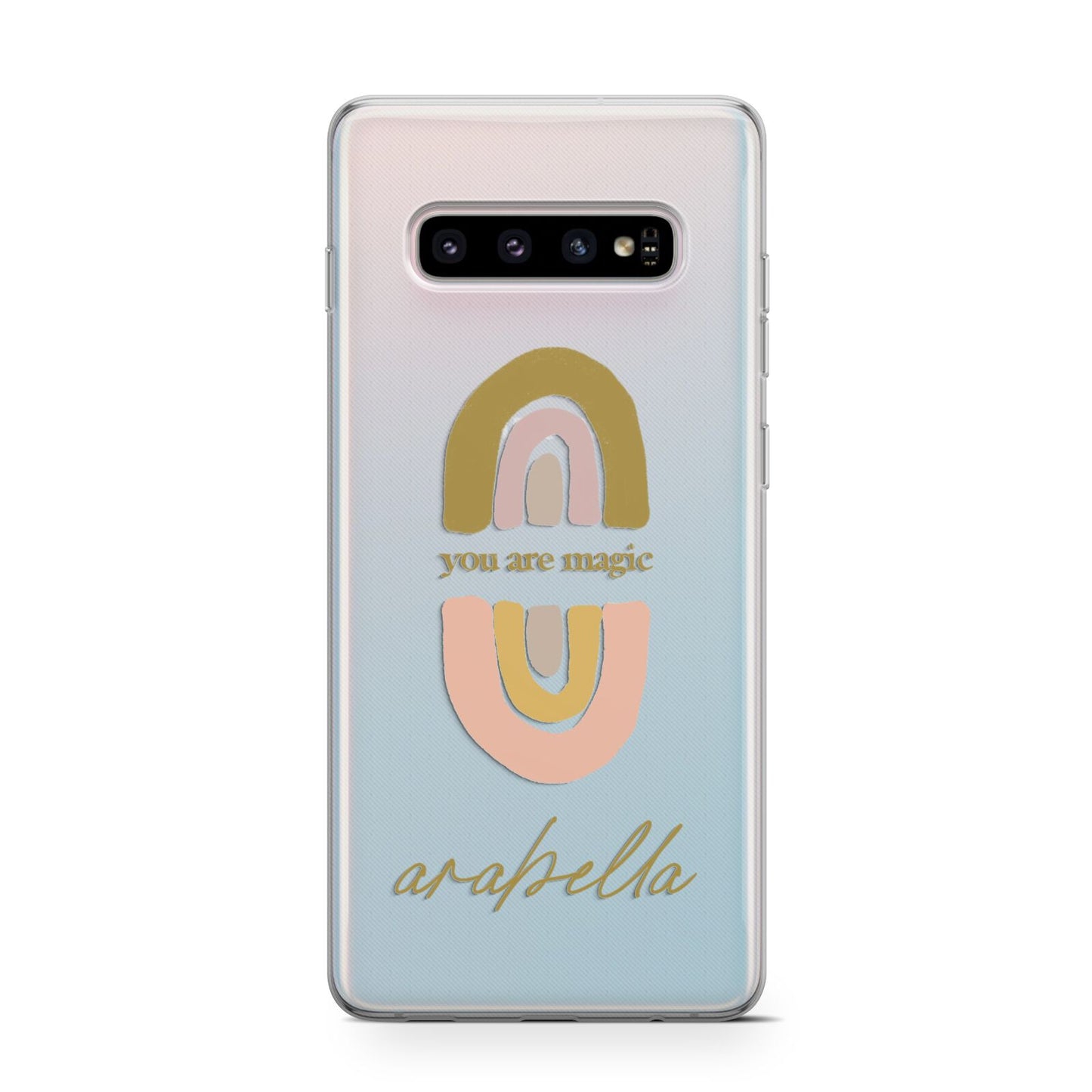 Personalised Rainbow Magic Protective Samsung Galaxy Case