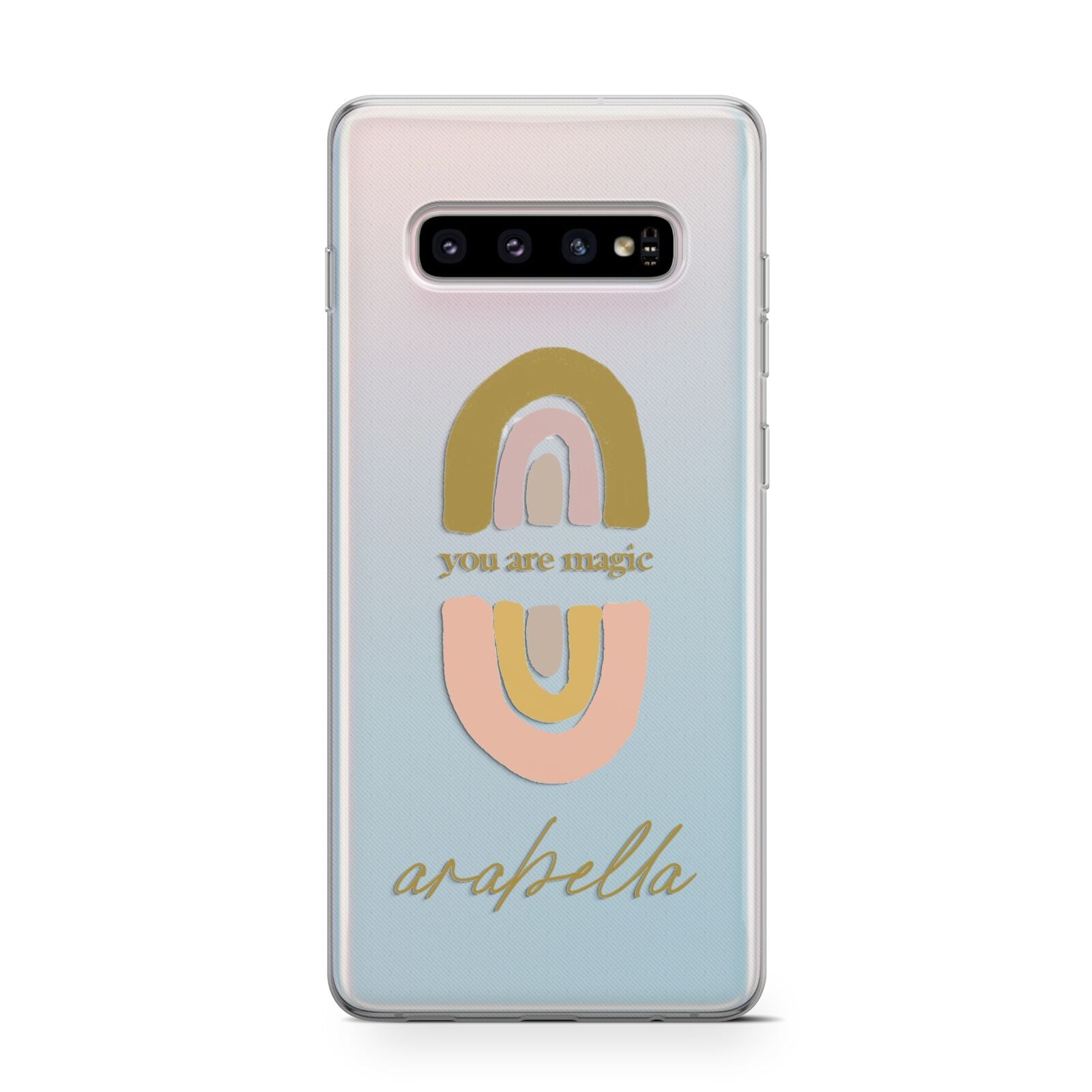 Personalised Rainbow Magic Protective Samsung Galaxy Case