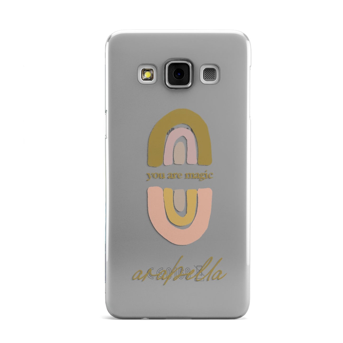 Personalised Rainbow Magic Samsung Galaxy A3 Case