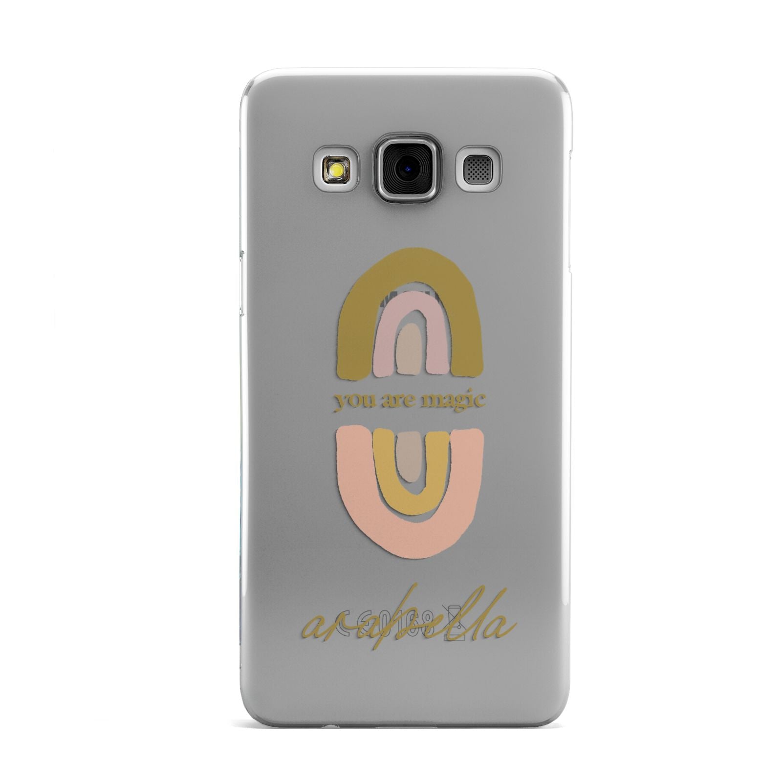 Personalised Rainbow Magic Samsung Galaxy A3 Case