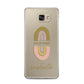 Personalised Rainbow Magic Samsung Galaxy A5 2016 Case on gold phone