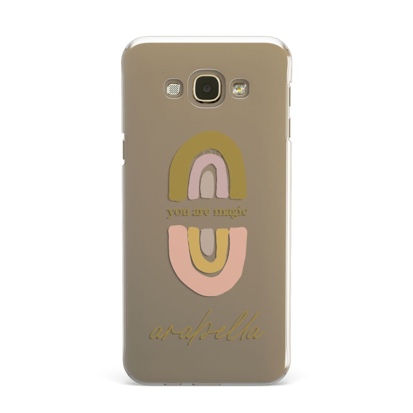 Personalised Rainbow Magic Samsung Galaxy A8 Case