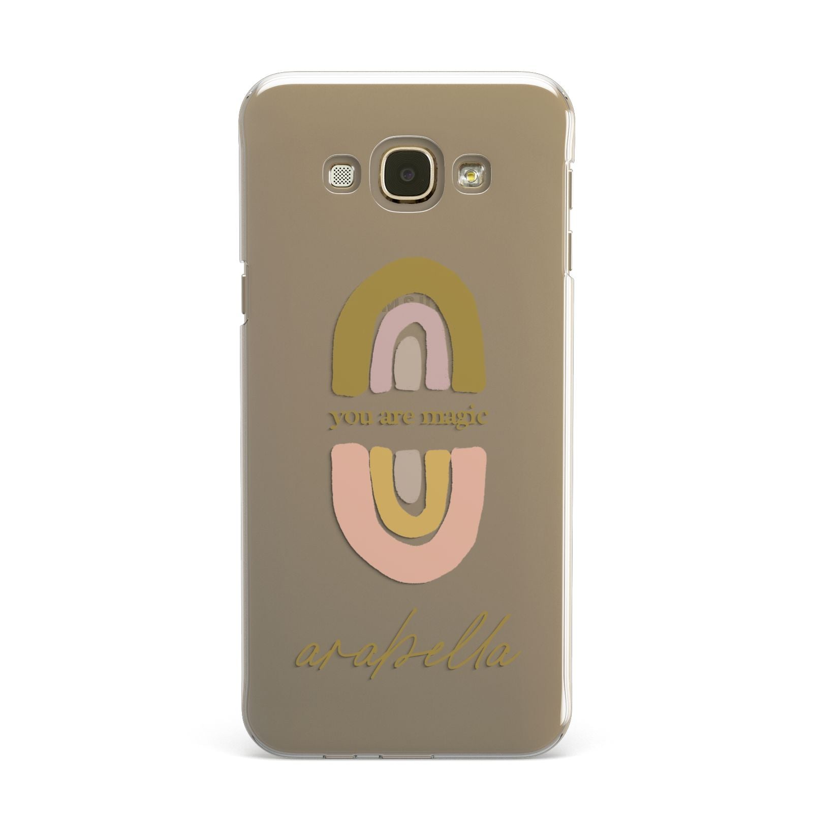 Personalised Rainbow Magic Samsung Galaxy A8 Case
