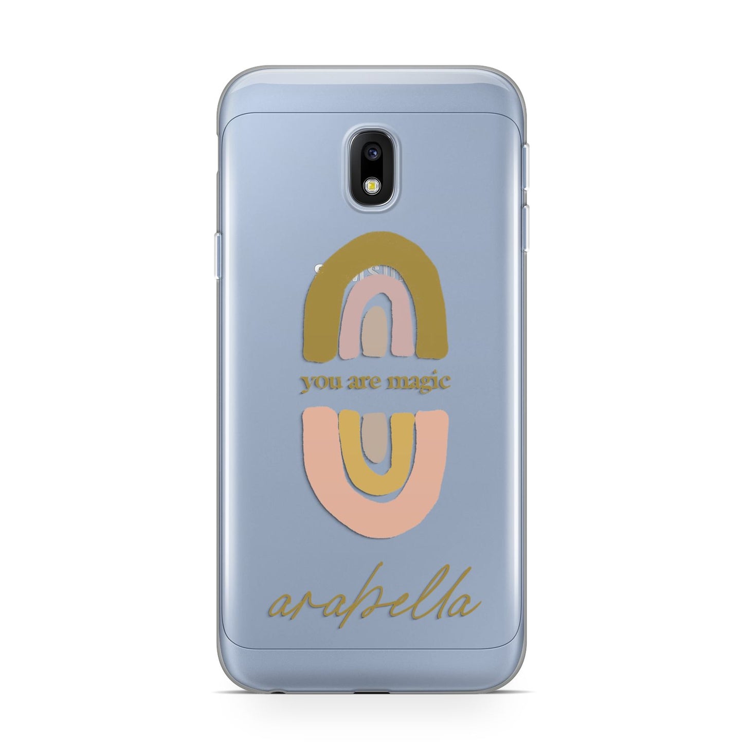 Personalised Rainbow Magic Samsung Galaxy J3 2017 Case