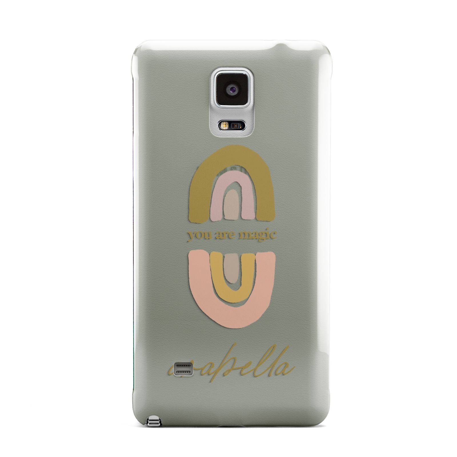 Personalised Rainbow Magic Samsung Galaxy Note 4 Case