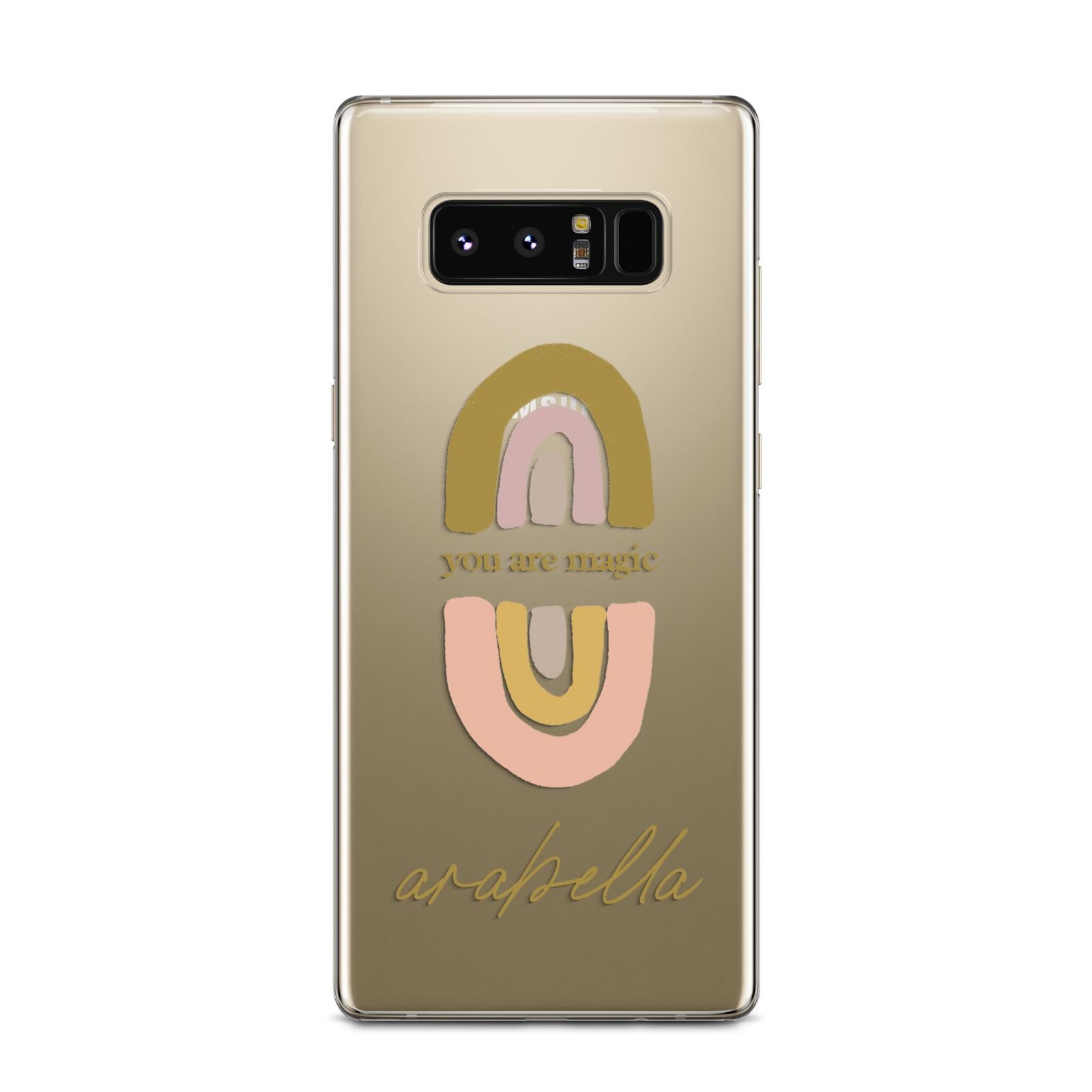 Personalised Rainbow Magic Samsung Galaxy Note 8 Case