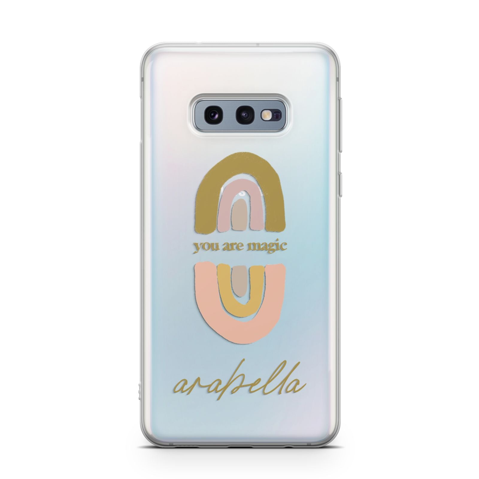 Personalised Rainbow Magic Samsung Galaxy S10E Case