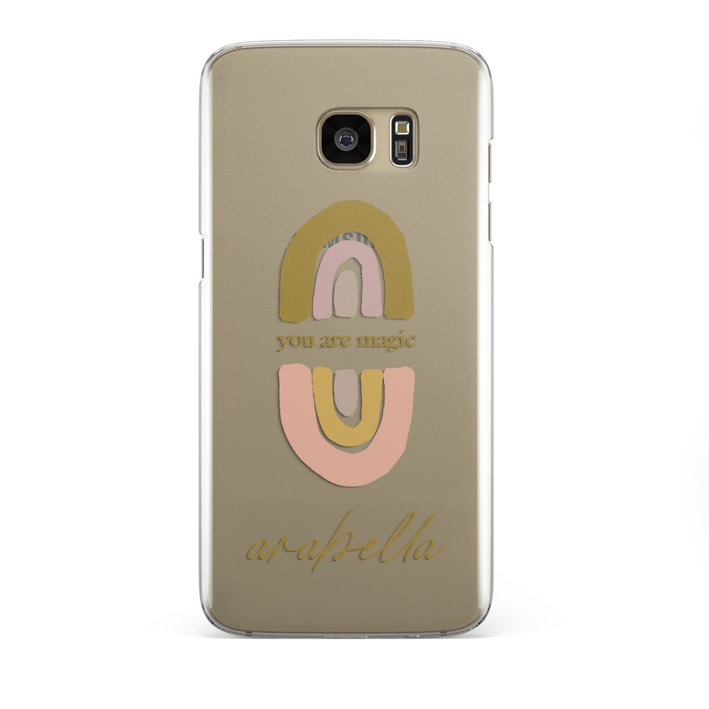 Personalised Rainbow Magic Samsung Galaxy S7 Edge Case