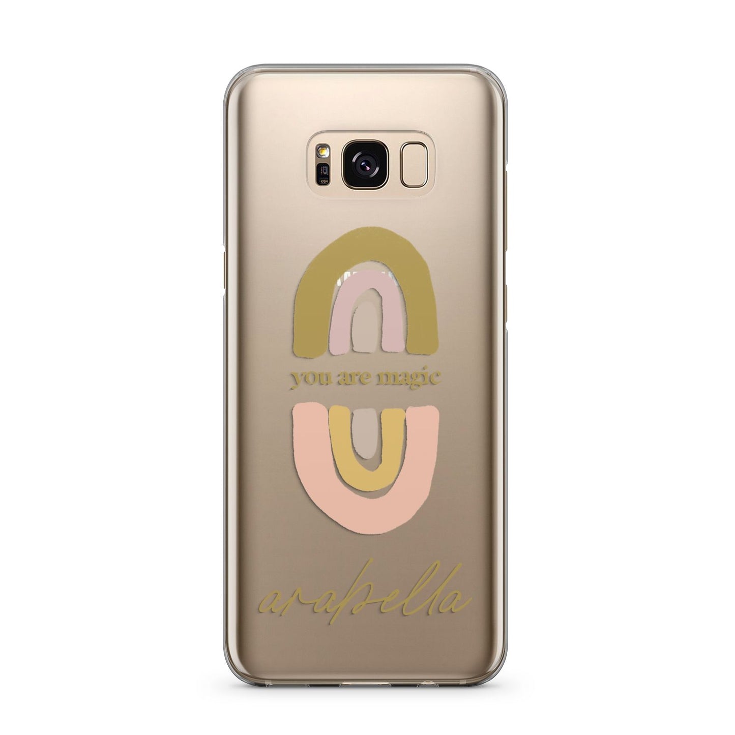 Personalised Rainbow Magic Samsung Galaxy S8 Plus Case