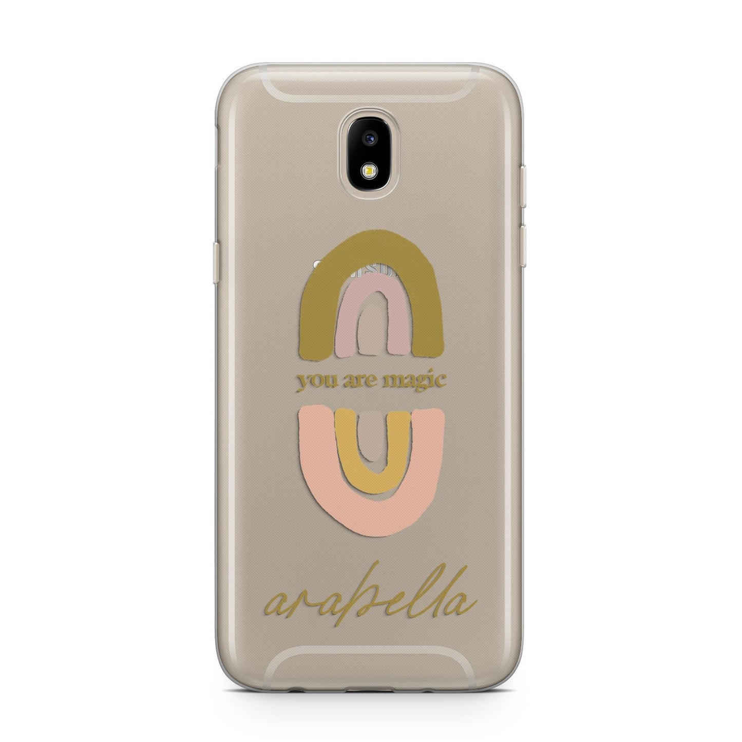 Personalised Rainbow Magic Samsung J5 2017 Case