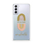 Personalised Rainbow Magic Samsung S21 Plus Phone Case