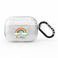 Personalised Rainbow Name AirPods Pro Glitter Case