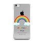 Personalised Rainbow Name Apple iPhone 5c Case