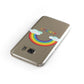 Personalised Rainbow Name Samsung Galaxy Case Front Close Up