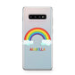 Personalised Rainbow Name Samsung Galaxy S10 Case
