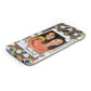Personalised Rainbow Photo Upload Protective Samsung Galaxy Case Angled Image