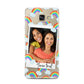 Personalised Rainbow Photo Upload Samsung Galaxy A7 2016 Case on gold phone