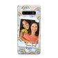Personalised Rainbow Photo Upload Samsung Galaxy S10 Plus Case
