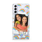 Personalised Rainbow Photo Upload Samsung S21 Plus Case