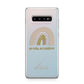 Personalised Rainbow Samsung Galaxy S10 Plus Case