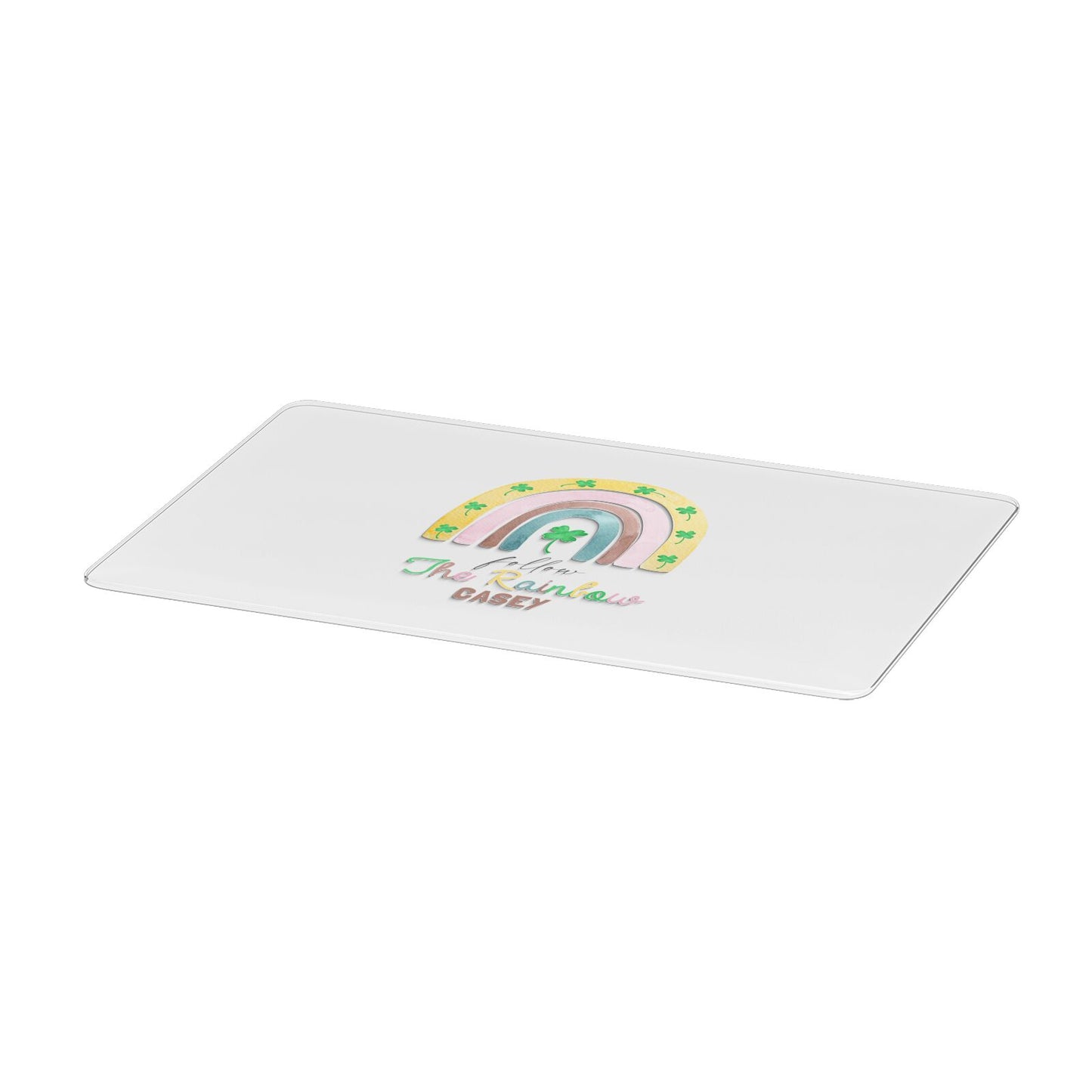 Personalised Rainbow Shamrock Apple MacBook Case Only