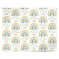Personalised Rainbow Shamrock Personalised Wrapping Paper Alternative