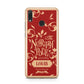 Personalised Red North Pole Huawei Y9 2019
