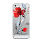 Personalised Red Roses Floral Name Apple iPhone 5 Case