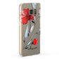 Personalised Red Roses Floral Name Samsung Galaxy Case Fourty Five Degrees
