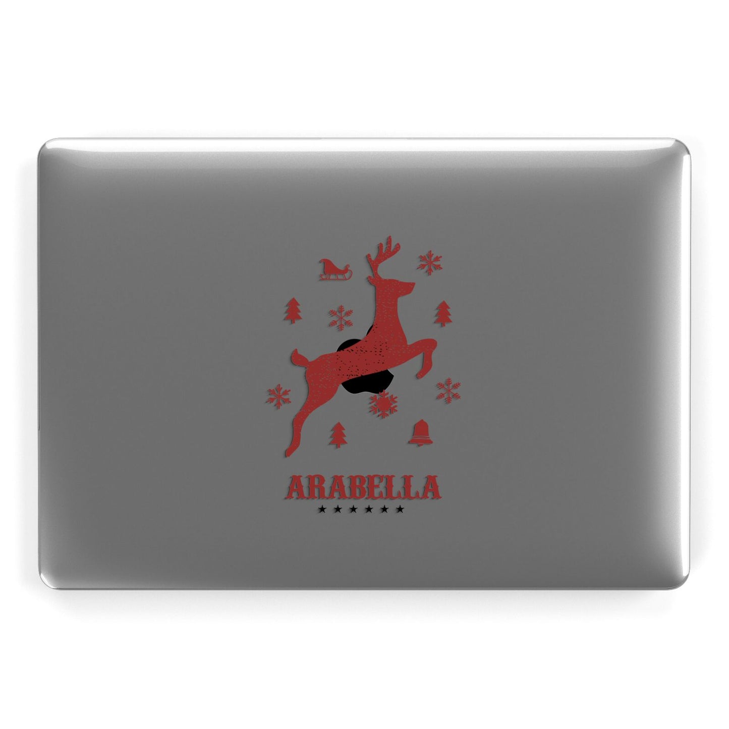 Personalised Reindeer Apple MacBook Case