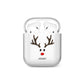 Personalised Reindeer Face AirPods Case