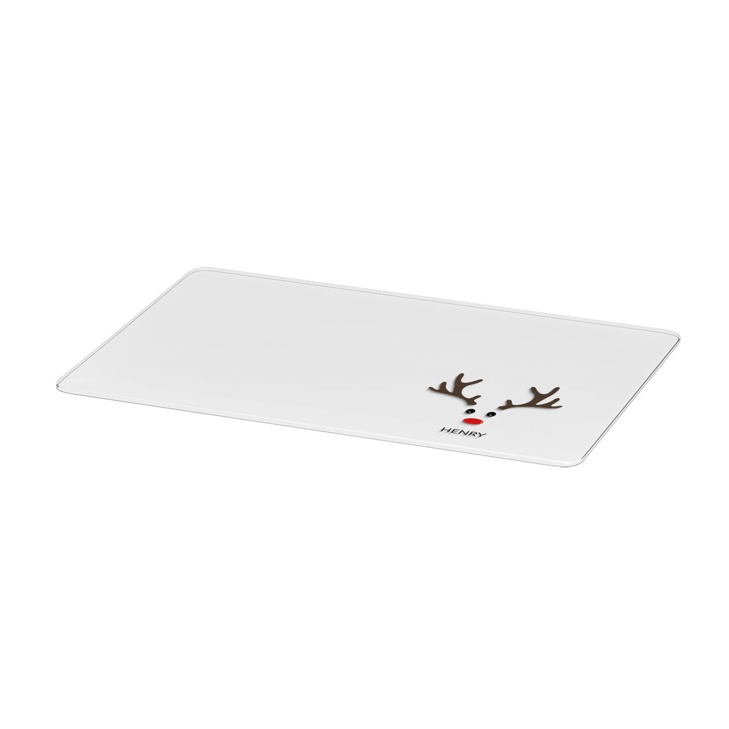 Personalised Reindeer Face Apple MacBook Case Only