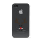 Personalised Reindeer Face Apple iPhone 4s Case