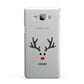 Personalised Reindeer Face Samsung Galaxy A7 2015 Case