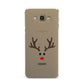 Personalised Reindeer Face Samsung Galaxy A8 Case