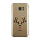 Personalised Reindeer Face Samsung Galaxy Case