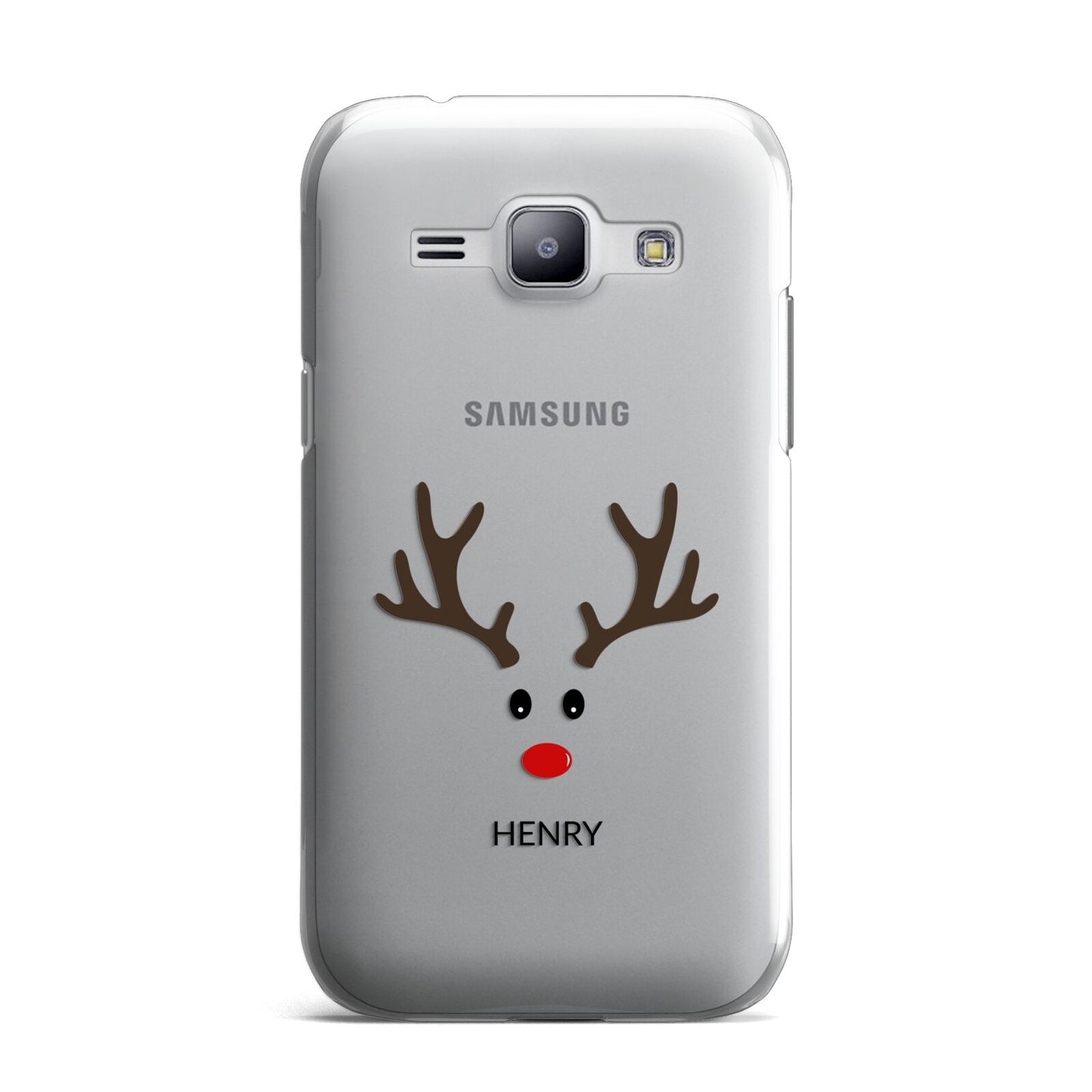 Personalised Reindeer Face Samsung Galaxy J1 2015 Case