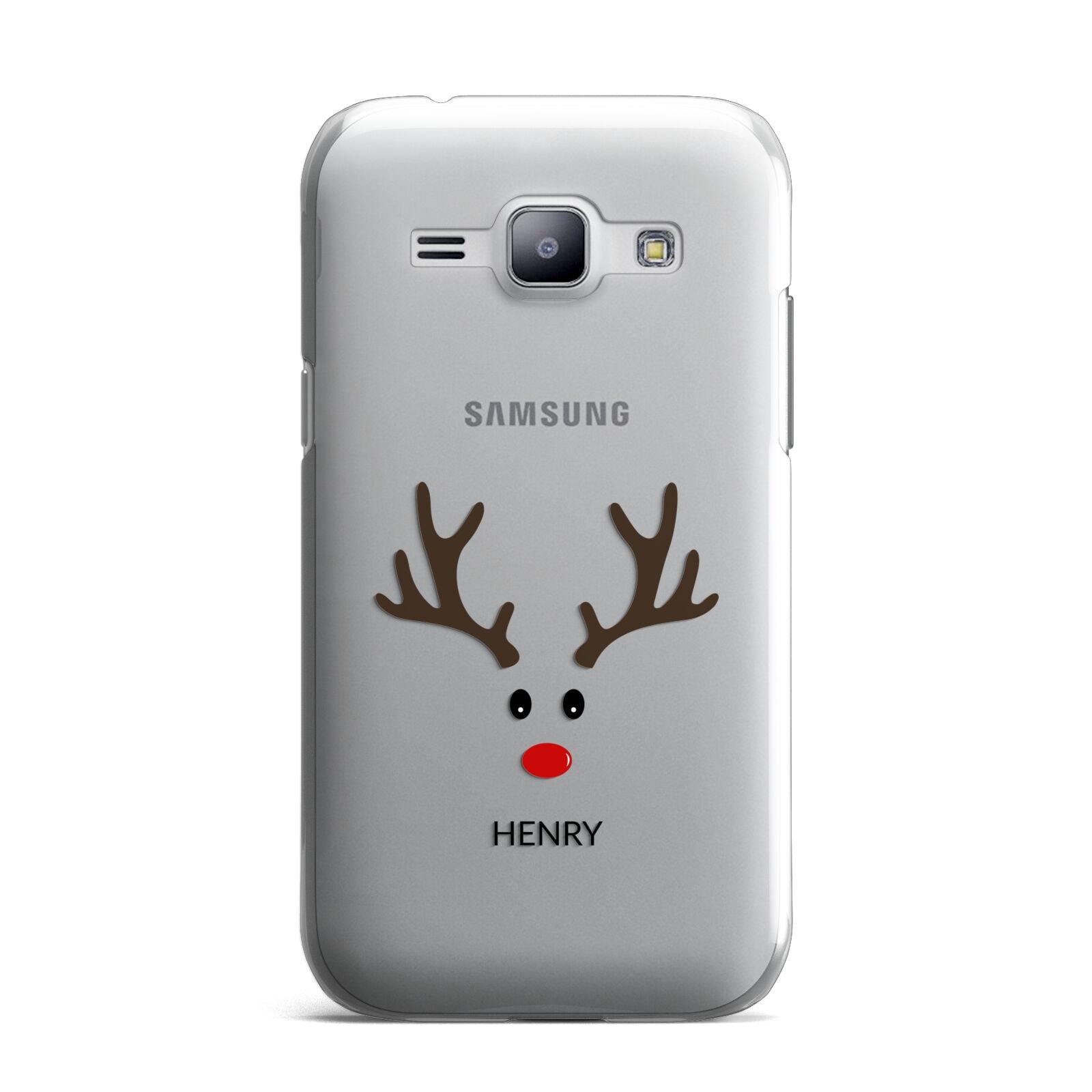 Personalised Reindeer Face Samsung Galaxy J1 2015 Case