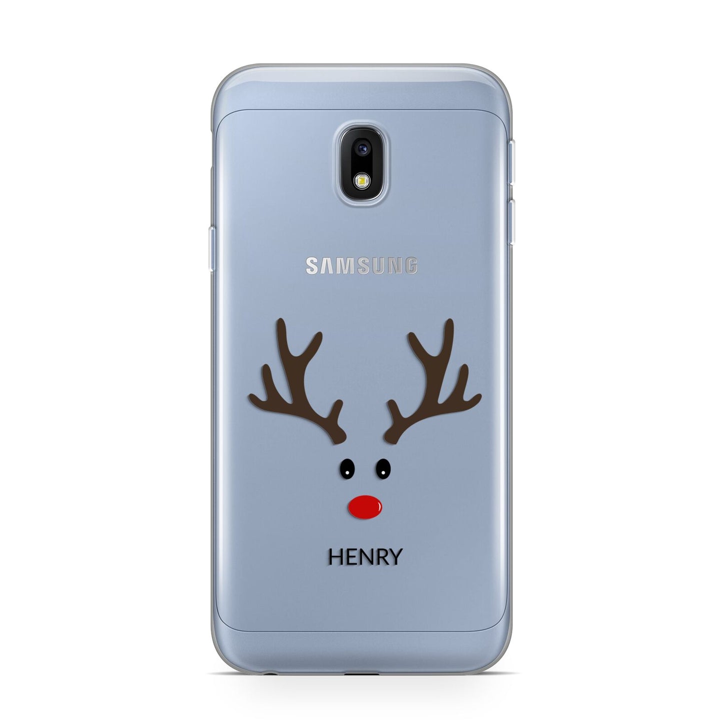 Personalised Reindeer Face Samsung Galaxy J3 2017 Case