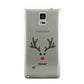 Personalised Reindeer Face Samsung Galaxy Note 4 Case
