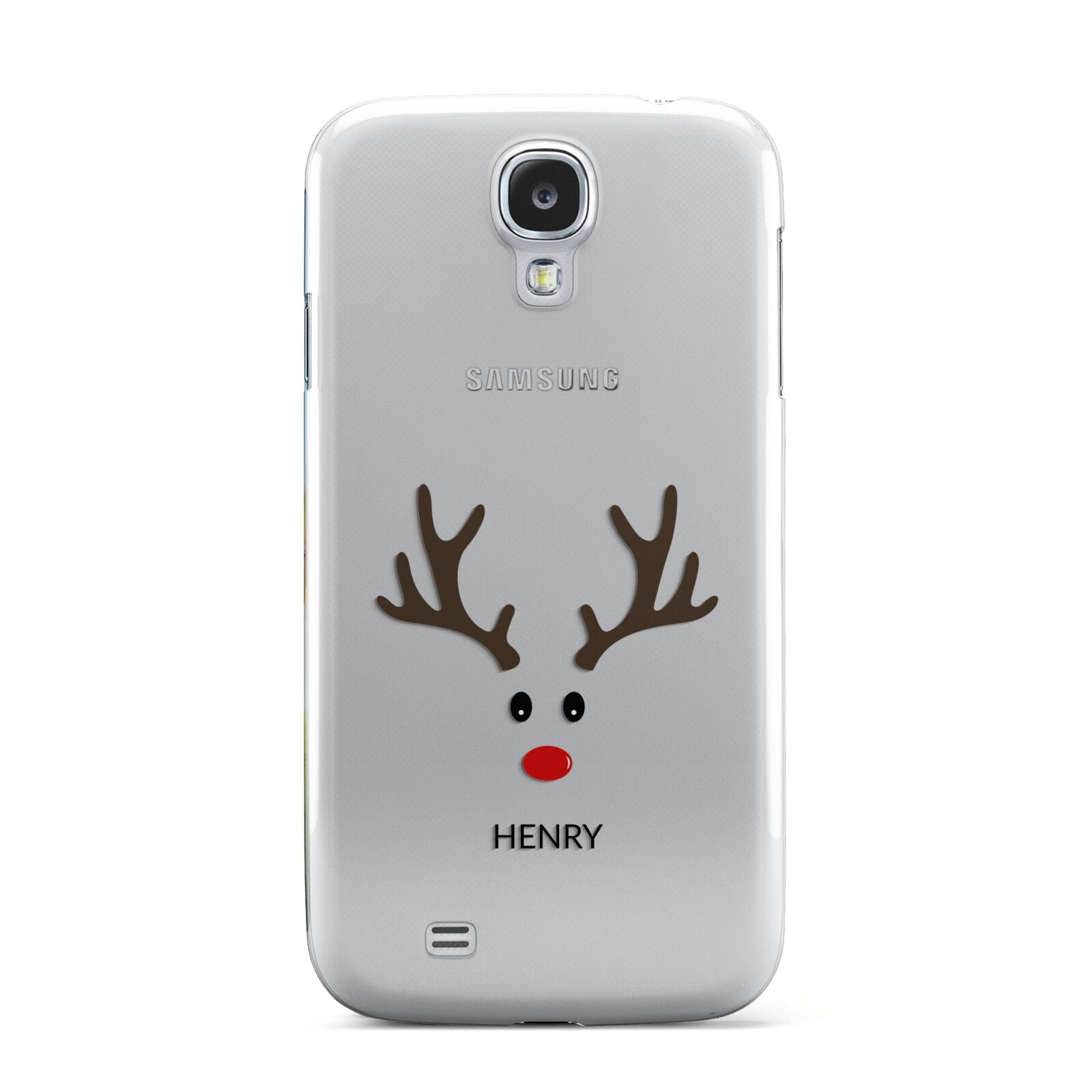 Personalised Reindeer Face Samsung Galaxy S4 Case